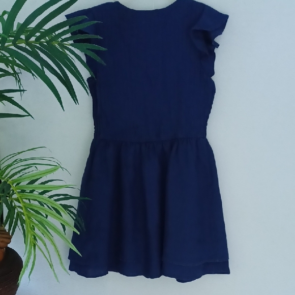 Vineyard Vines Deep Blue Linen Dress - Picture 6 of 9